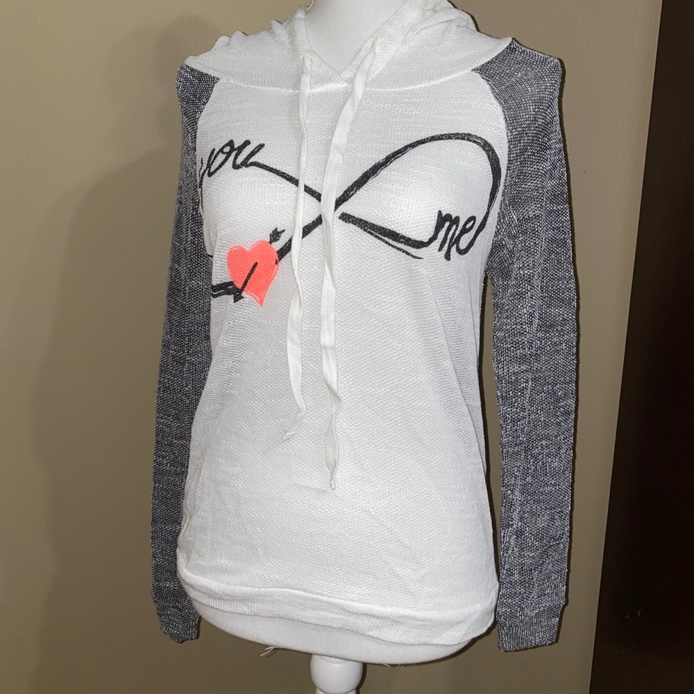 You and me Infinity Hoodie! Size small, women’s!